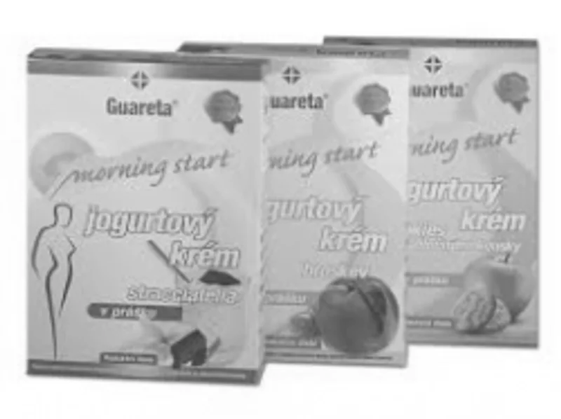 GUARETA jogurtový krém v prášku stracciatella 3x54g